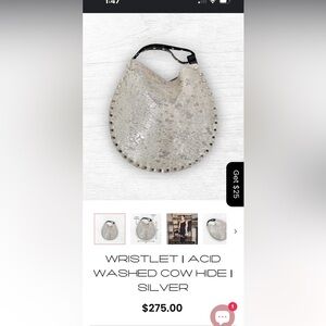 Rebellion by Stephanie wristlet bag